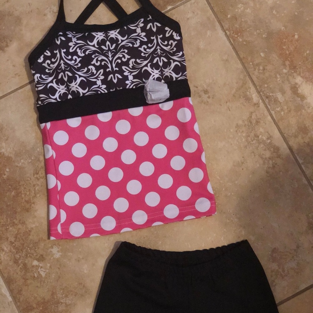 Elliewear Dancewear 2 pc outfit ~ size XS